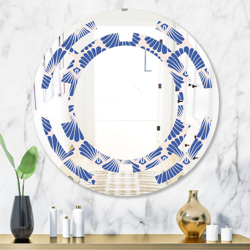 Miroir mural Space Waves Cottage Americana, 31,5 po x 31,5 po