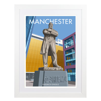 Manchester Engels - Print