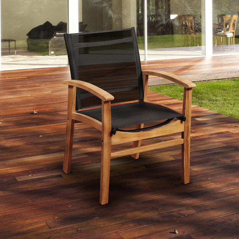 Medrano 8 - Person Teak Patio Dining Set with Rectangular Table