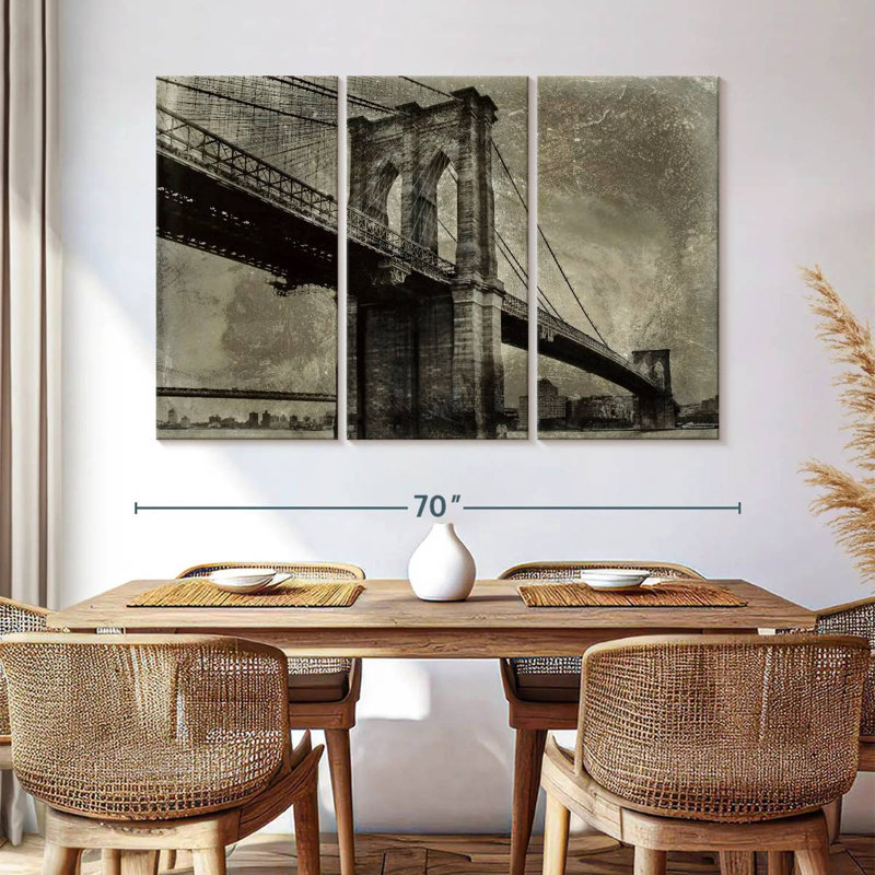 Lilie Bridge I, 42" H x 65" W