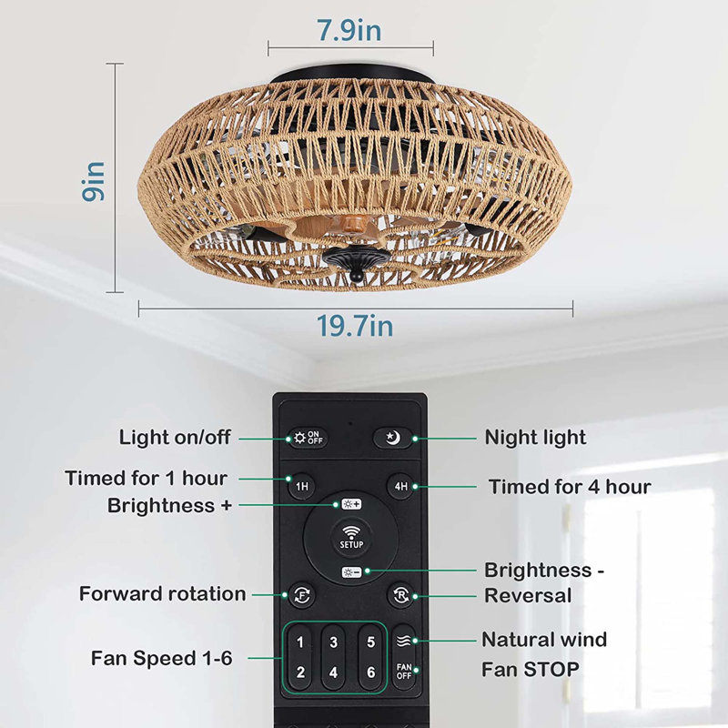 Ventilateur de plafond Tedford 19