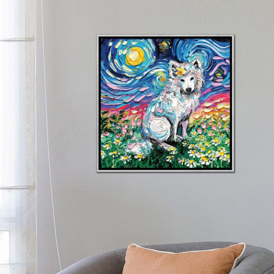 Reproduction d’art « Samoyède II » par aja Trèves