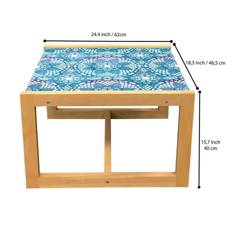 Isaas Sled Coffee Table, 62cm H x 46cm W x 40cm D