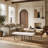 Poviones Boucle Upholstered Bench-56884162-56884163