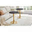 Table tulipe ronde 23,6 po - faux marbre, base piédestal, 2 à 4 sièges-1638594304-1638594316