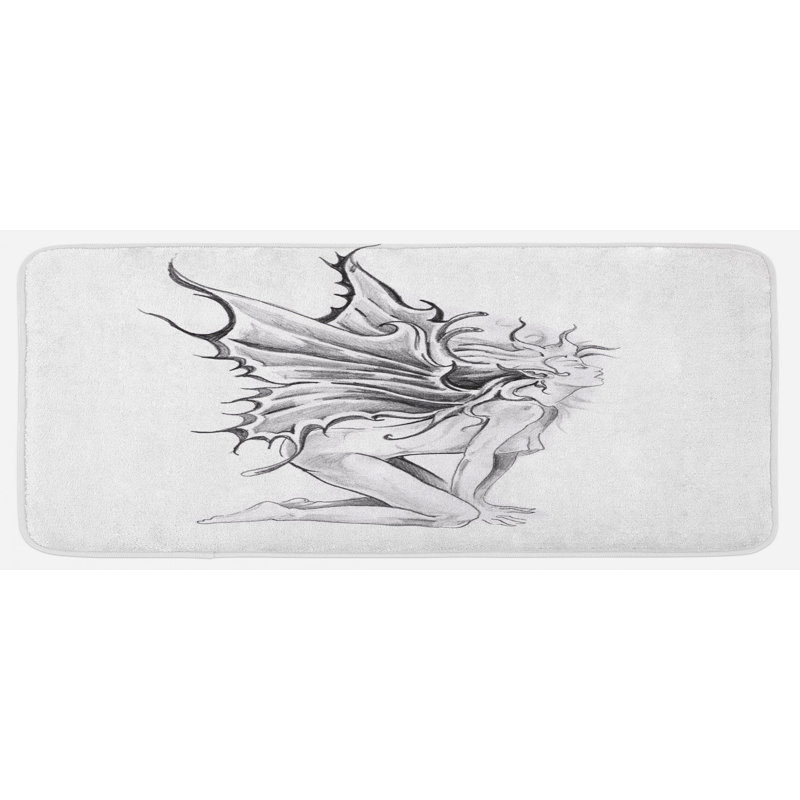 Tapis de cuisine tatouage