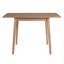 Ensemble de table de salle à manger pliable pour petit espace, ensemble de salle à manger extensible 5 pièces de style maison de campagne, ensemble de petite table de cuisine avec table de salle à manger à abattants et 4 chaises de salle à manger re-197385855