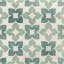 Carreaux de sol et muraux en porcelaine satinée Phlox 8 po x 8 po-95711329