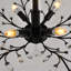 Lustre en cristal 4 lumières Pruett