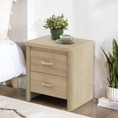 48cm W Manufactured Wood Bedside Table