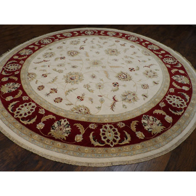 One-of-a-Kind 10' Round Wool Area Rug in
