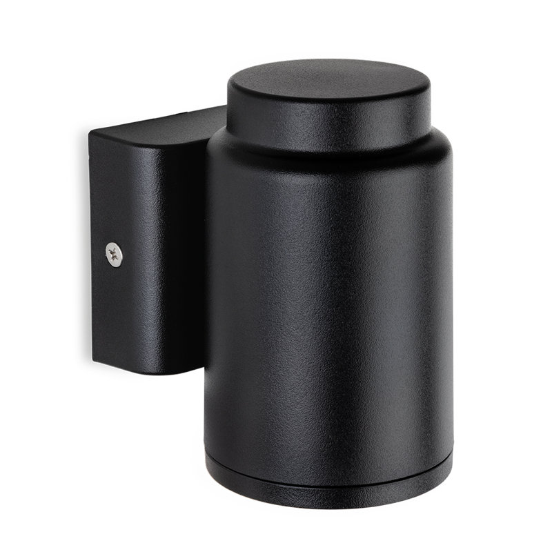 Black 11.1cm H Outdoor Armed Sconce
