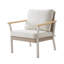 Ensemble de 3 chaises longues, 1 table d'appoint et 1 table d'appoint-1073952967