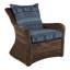 Sag Harbor Patio Chair with Sunbrella Cushions-18096416-125299766