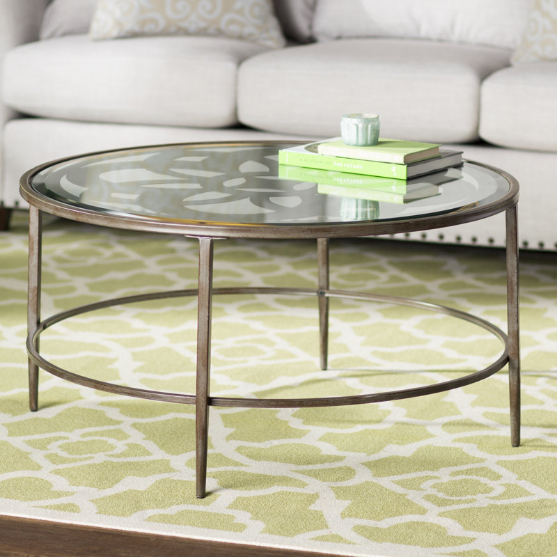 Cailyn Glass Top Coffee Table