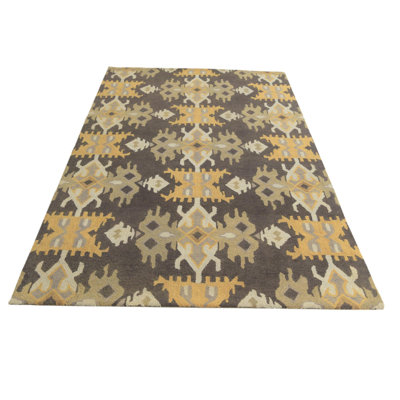 Tapis noir Otto