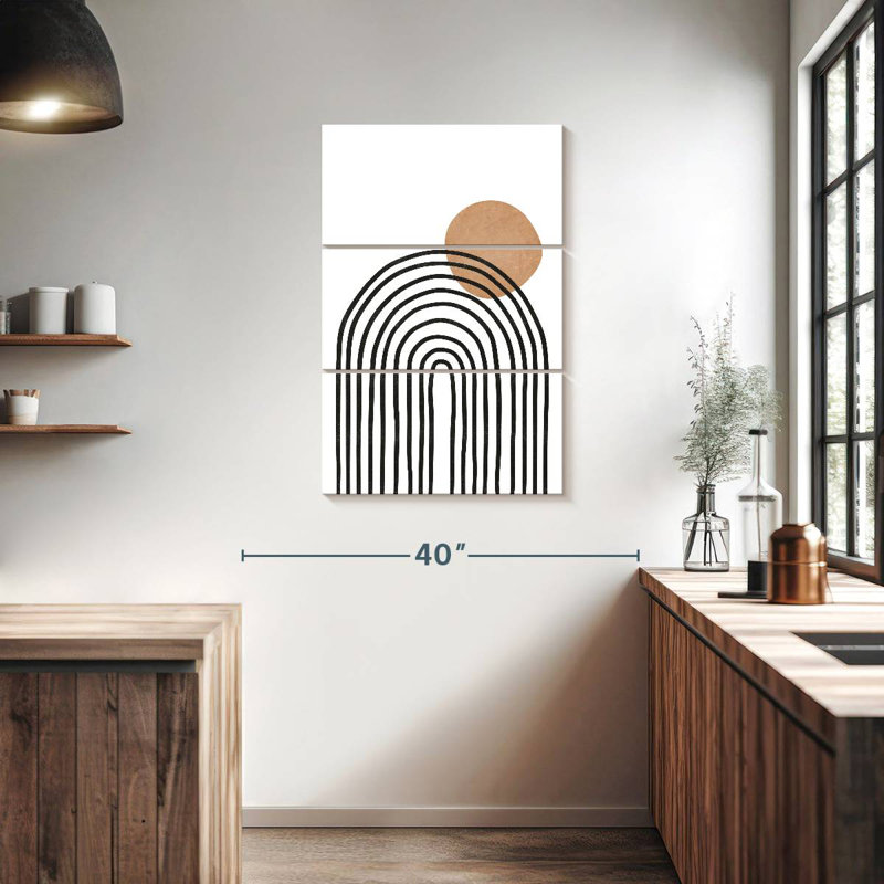 Arches Avery Boho Mid-Century, H 38 po x l 24 po