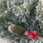 CAPHAUS Lighted Artificial Christmas Wreath, w/ LED Lights, Frosted Pine and Berries, Multiple Sizes-104804558