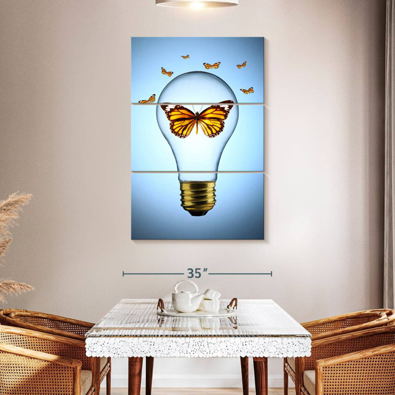 Brampt Butterfly Idea, 32" H x 20" W