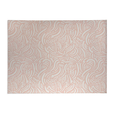 Cozy Swirl Non-Slip Outdoor Rug