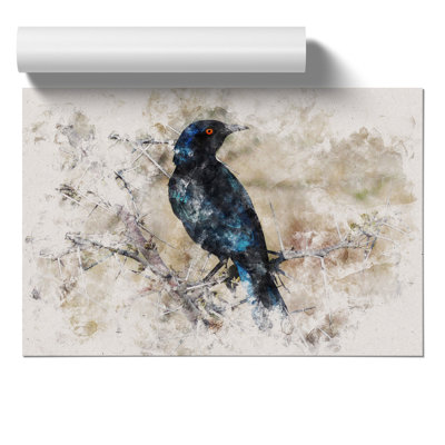 Starling Bird - No Frame Painting