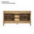 Laurel 59.2" Double Bathroom Vanity Base Only-91927719