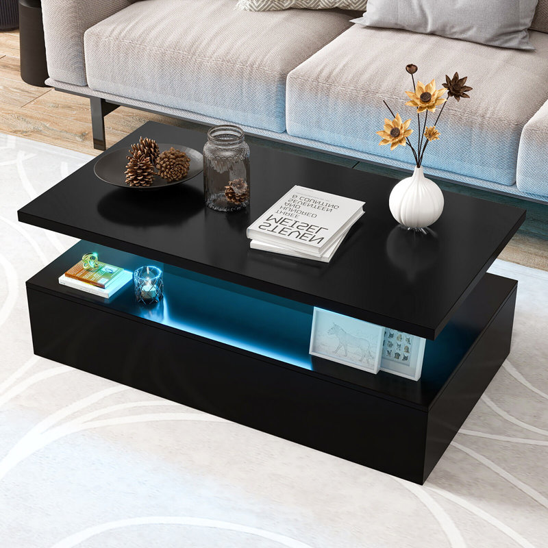 Table basse Geanino, Noir