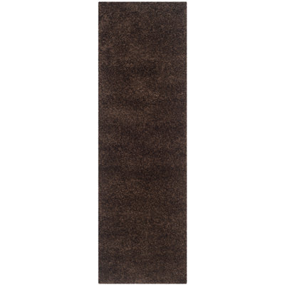 Tapis brun Angeliya