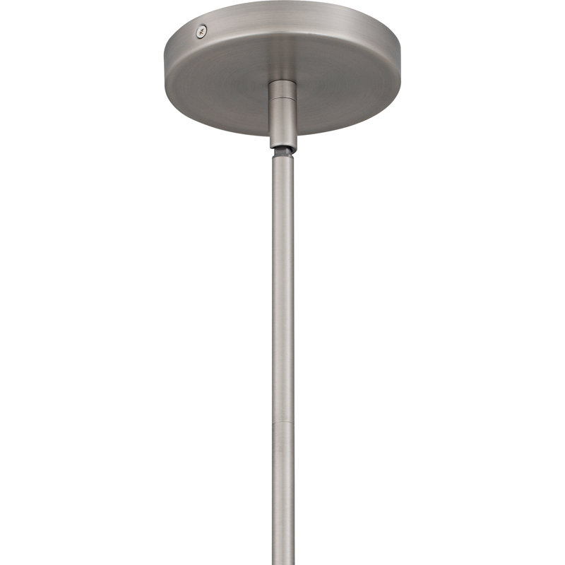 Luminaire suspendu Axford, Noir, noir, noir, noir, Nickel