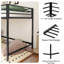 Lit mezzanine simple, peu encombrant, lit mezzanine