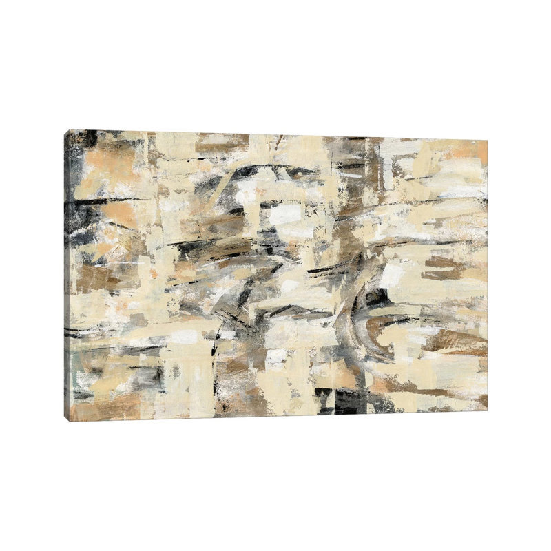 Tone On Tone by Silvia Vassileva - Wrapped Canvas Painting, 20.32 cm H x 30.48 cm W