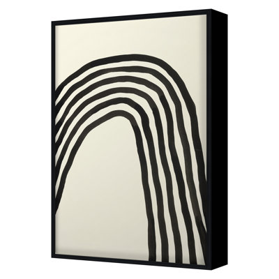 Black Rainbow Print by Hable Construction