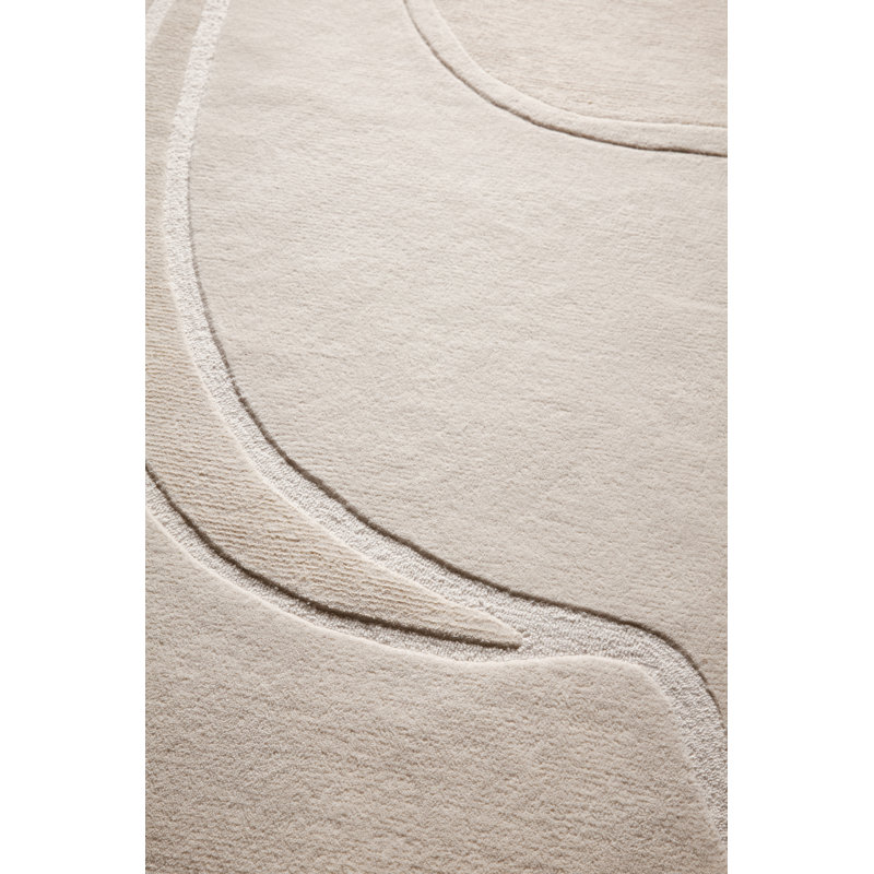 Sahara, Novelty 6'7" x 7'10", White