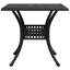 Carnlea Square Metal Outdoor Dining Table - 80 cm W 80 cm D-1292741404-1292741405