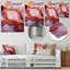 Essence de marbre rose et or V - décoration murale en marbre-1695704240