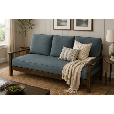 Pendleton Wood Frame Studio Sofa