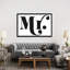 « mr », art textuel sur toile-72222065-72222066-72222071