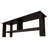 Stained Walnut TV Stand With Open Storage-1478498950