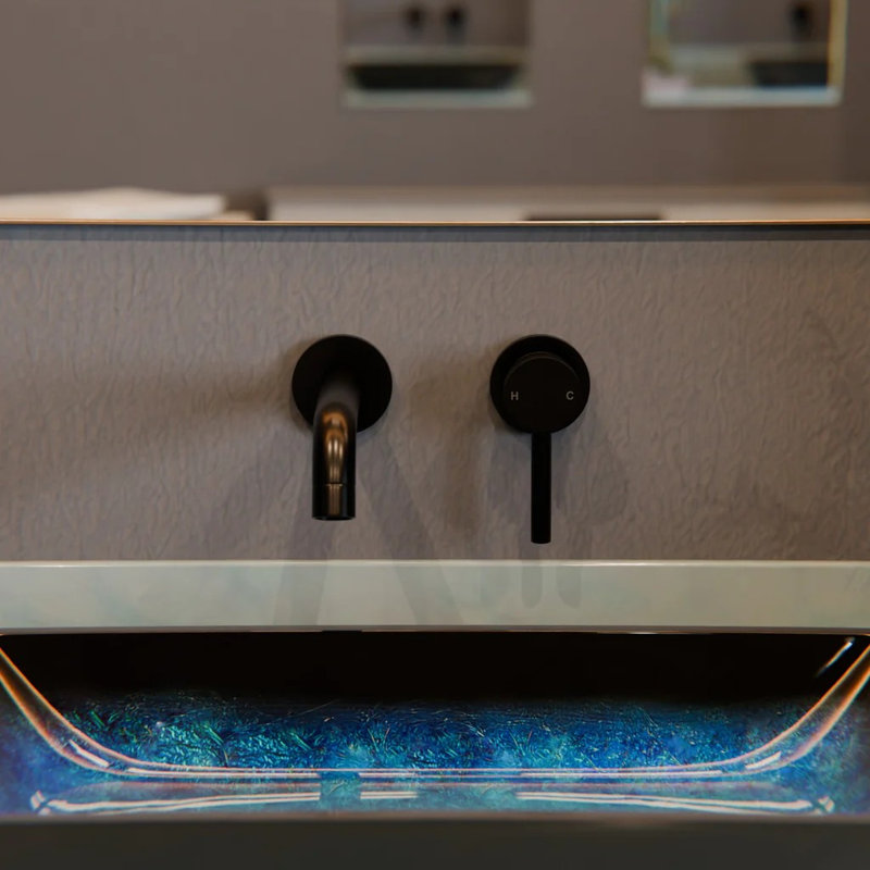 Single-handle Bathroom Faucet, Matte Black