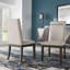 Chaise d'appoint en lin Lindhaus beige
