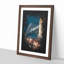 'Sydney Harbour Bridge Australia Abstract' - Picture Frame Graphic Art Print-56856700-56856701
