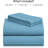 Luxclub 4 PC Denim King Silky Soft Cooling Extra Deep Pocket Performance Sheet Set-124811069-123418270