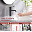 Robinet pour salle de bain à poignée simple à un trou, robinet de meuble-lavabo moderne, robinet de lavabo en acier inoxydable 304 Summerain-113147038