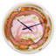 Rose et or calcédoine agate - horloge murale moderne-57905134