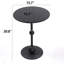 Table basse en métal, table de bout, table d'appoint ronde pour table de chevet, table d'appoint décorative, petite table de bout-1264348311