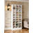 10-Tier Wooden Tresa Cabinet With 30 Cubbies For High-Capacity, Space-Saving Organization And Modern Home Decor.-1249041393