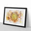 The Eye of a Yellow Sunflower - Picture Frame Painting Print-56855516-56855506