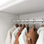 Armoire-penderie 4 portes, blanc