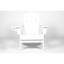 Chaise pliante d'extérieur, 3, blanc. Spacieux et confortable. . Temps. Rapide à assembler 3 blanc avec table d'appoint. Profitez du confort du jardin. Assemblage simple