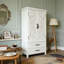 Armoire de rangement blanche 27 po